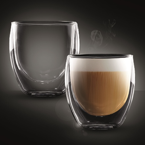 סט 2 כוסות דאבל 250 מ"ל CAPPUCCINO-COLOMBIA סט 2 כוסות דאבל 250 מ"ל CAPPUCCINO-COLOMBIA