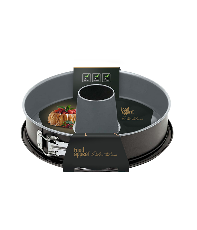תבנית אפיה קפיצית 2 בסיסים קוגלהוף DOLCE ITALIANO