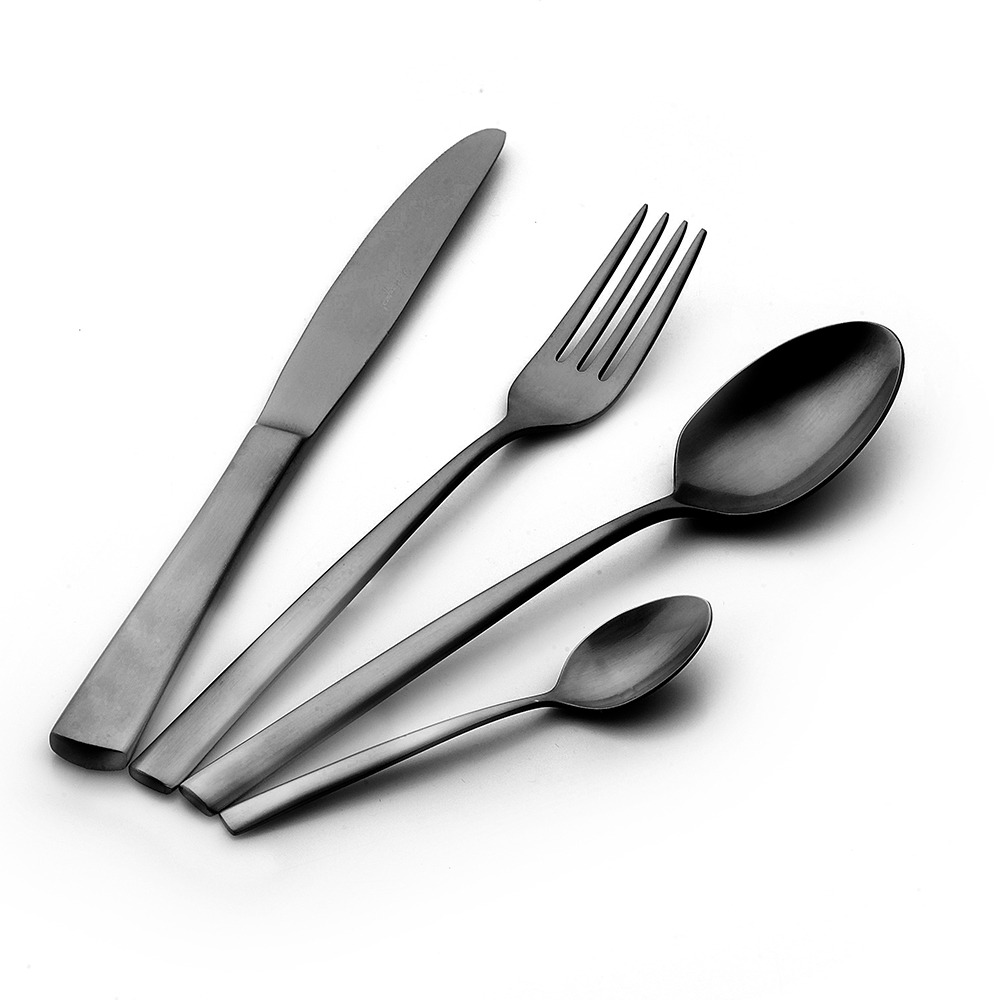 סט סכו"ם מהודר 24 חלקים PURE BLACK סט סכו"ם מהודר 24 חלקים PURE BLACK