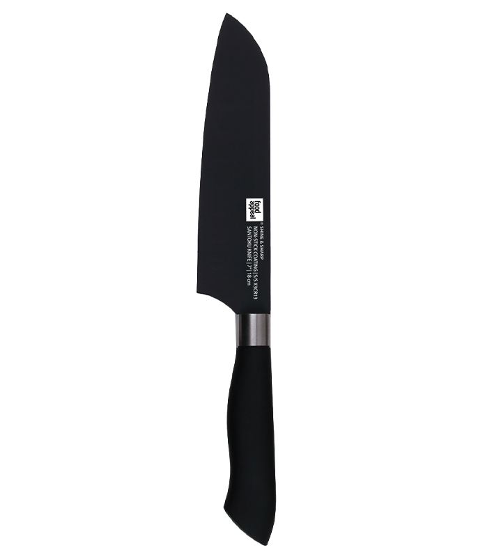 סכין סנטוקו 18 ס''מ עם להב נון-סטיק SHINE & SHARP