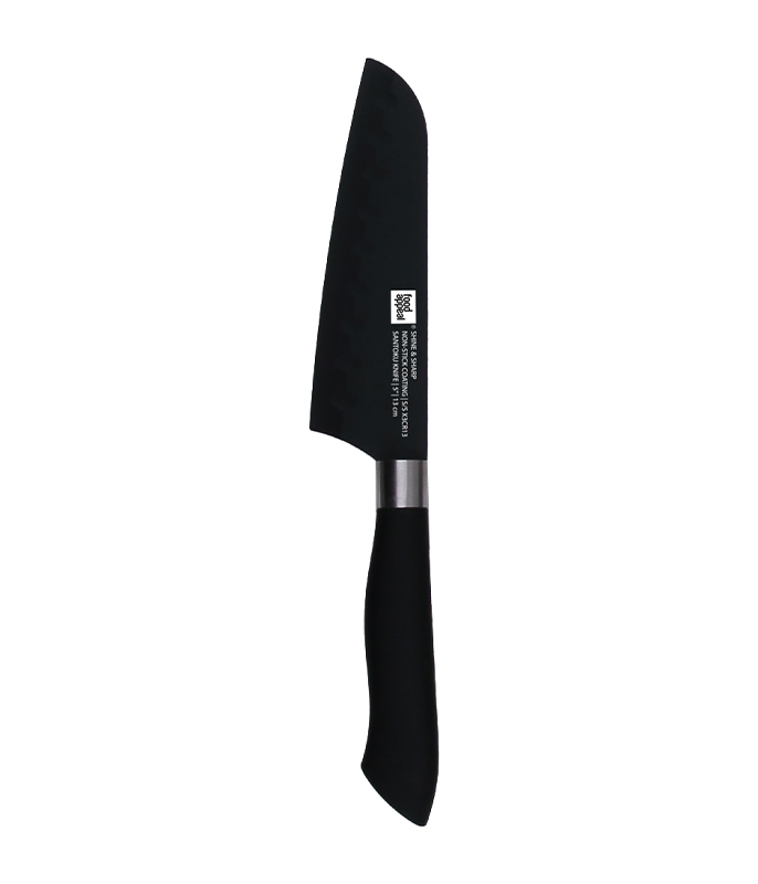 סכין סנטוקו 12 ס''מ עם להב נון-סטיק SHINE & SHARP מבית Food appeal