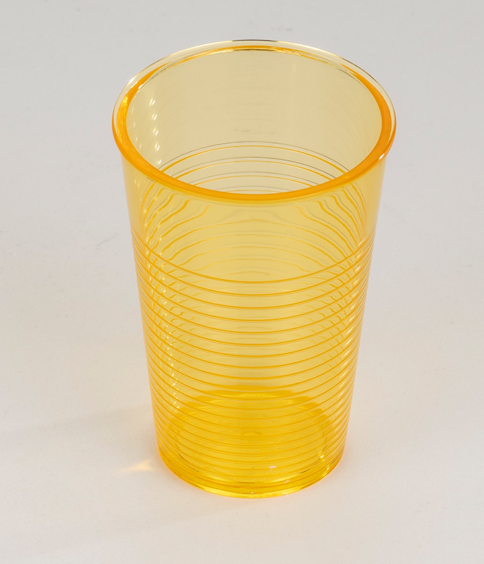 כוס אקריל 190 מ''ל צהוב
