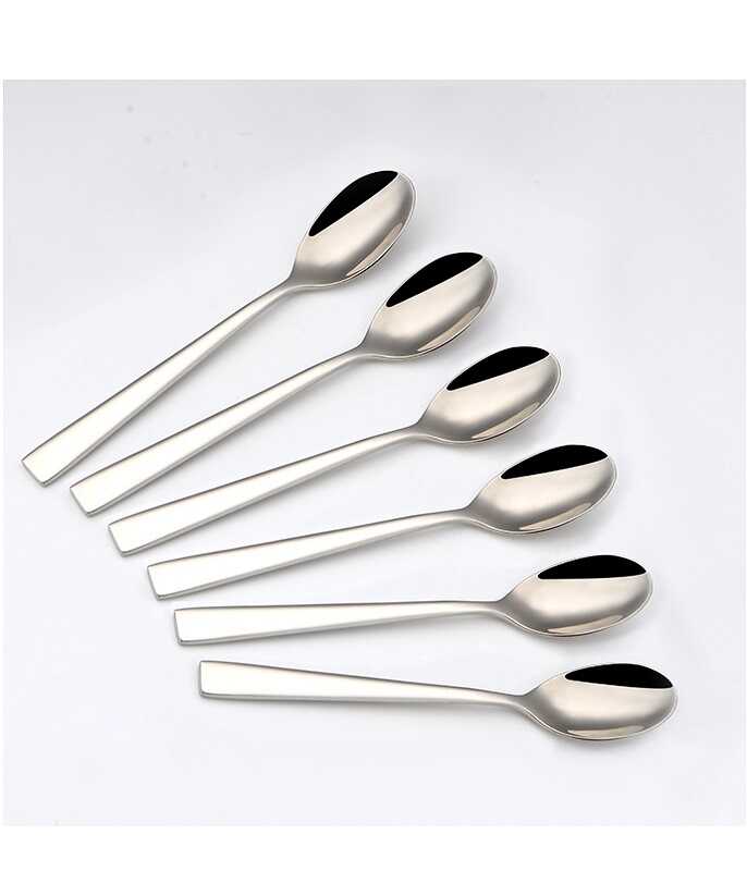 סט 6 כפיות נירוסטה PURE SILVER