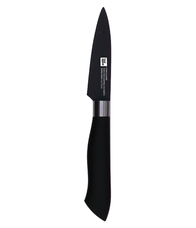 סכין חיתוך 9 ס''מ עם להב נון-סטיק SHINE & SHARP מבית Food appeal