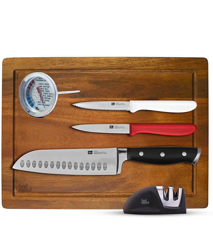 סט סכינים מקצועיות 6 חלקים - CLASSIC