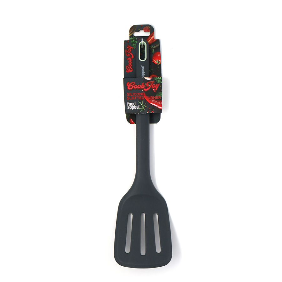 תרבד מחורץ סיליקון 33 ס"מ Cook Joy אפור תרבד מחורץ סיליקון 33 ס"מ Cook Joy אפור