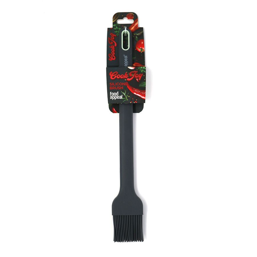 מברשת סיליקון 33 ס"מ Cook Joy אפור מברשת סיליקון 33 ס"מ Cook Joy אפור