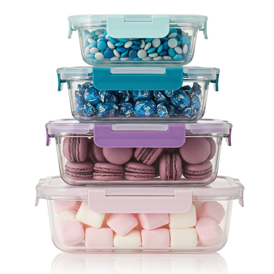 �� 4 ��� ������ GLASS CLOC