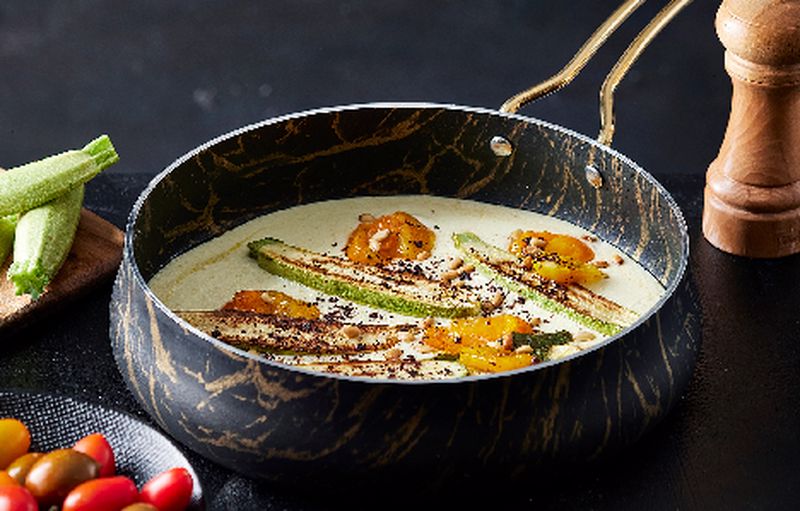 קישואים צרובים במרק